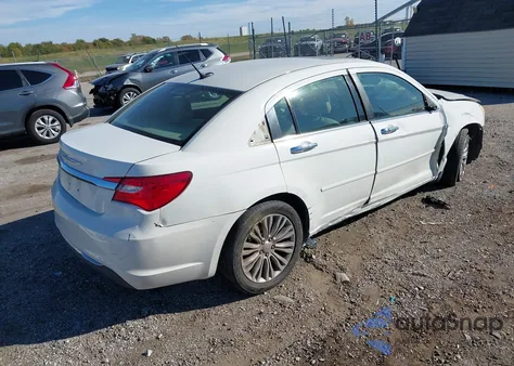 2011 Chrysler 200 Limited from USA, damaged, VIN 1C3BC2FG3BN505413